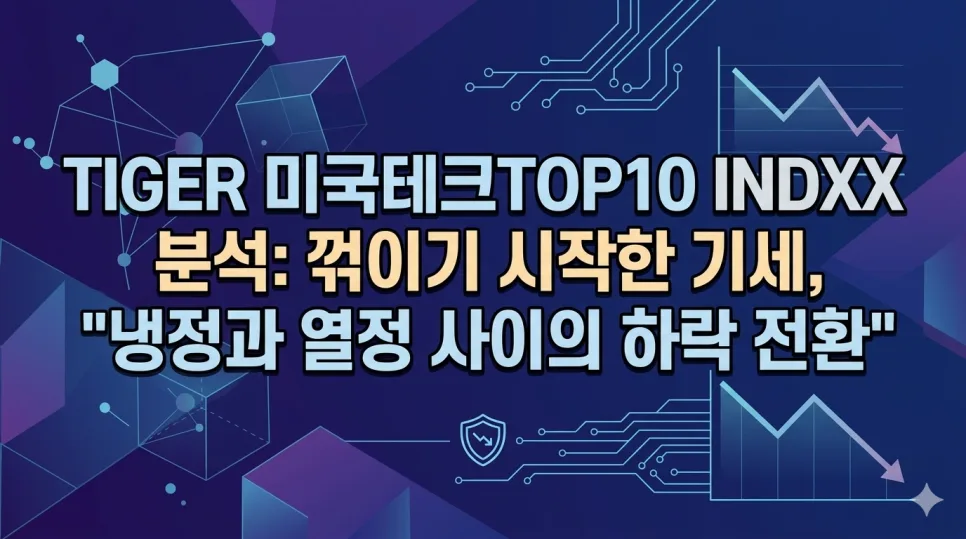 TIGER 미국테크TOP10 INDXX 하락 신호 2026: 투자 분석가의 진단