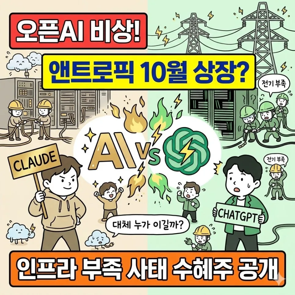 앤트로픽, AI 인프라 전쟁 2026: 수혜주와 전망 총정리 2