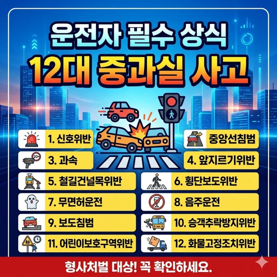 자동차보험 vs 운전자보험 2026년 핵심 차이 및 필수 가입 전략 3