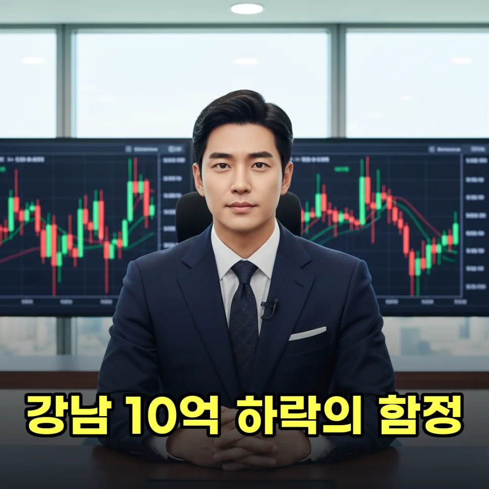 강남 아파트 10억 하락? 2026년 투자 함정과 수익 실현 전략