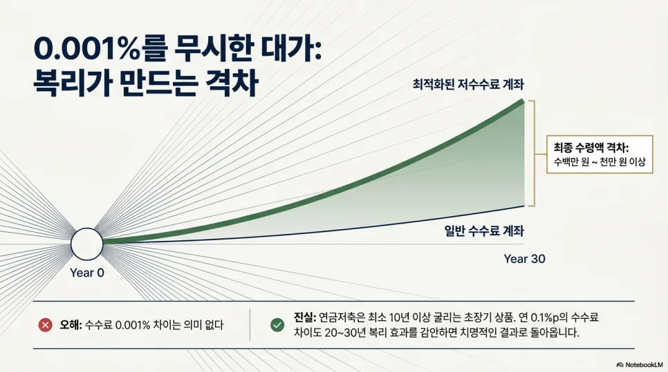 연금저축펀드 증권사 비교 2026: 수수료 0.001% 차이의 진실 2