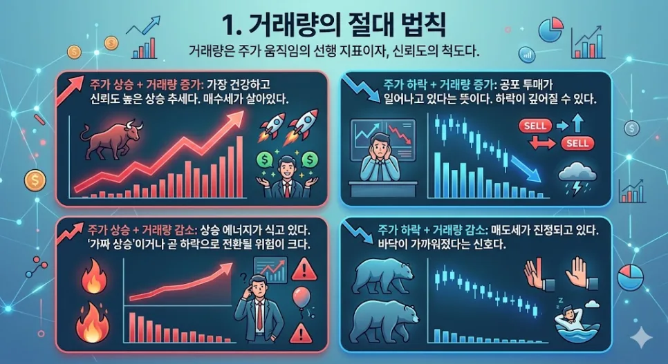 주식 거래량 비밀 2026: 세력 매집·이탈 신호 완벽 분석 2
