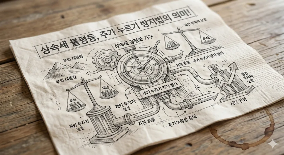 주가 누르기 방지법 2026: 상속세 불평등 해소와 기업 가치 제고 전략