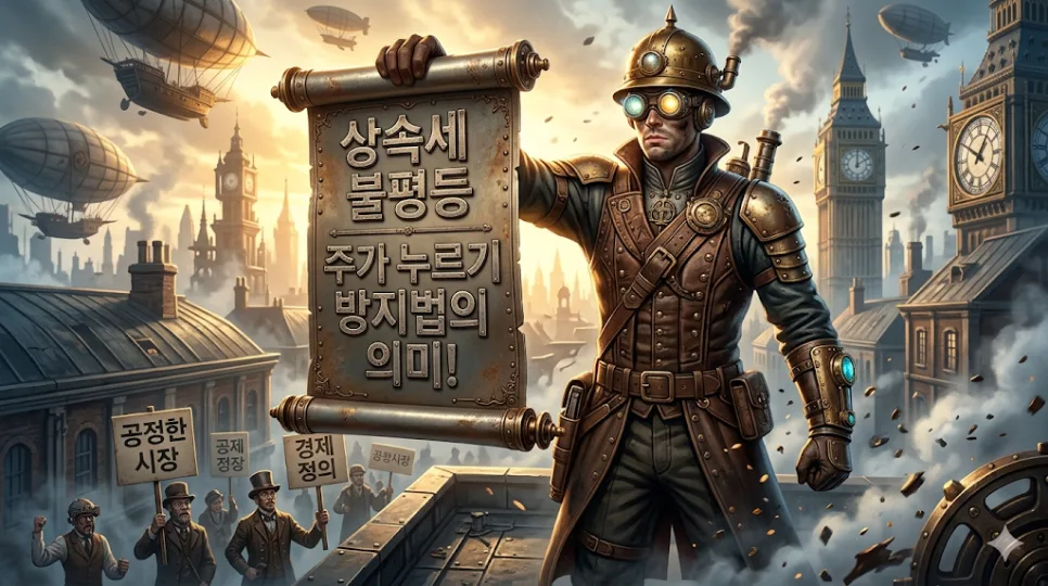 주가 누르기 방지법 2026: 상속세 불평등 해소와 기업 가치 제고 전략 2