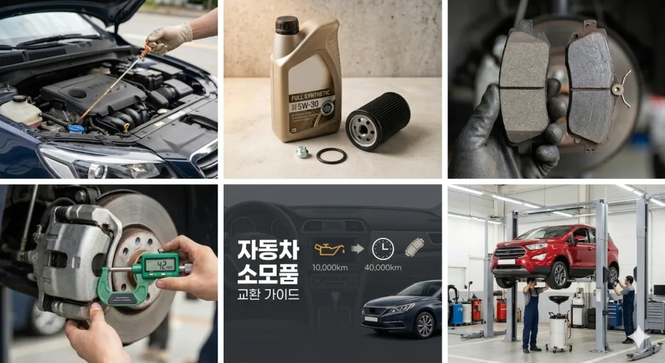 엔진오일 브레이크 패드 교체 주기 및 비용 2026년 총정리 3