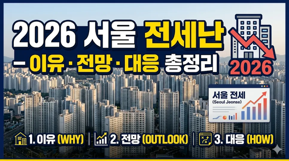 2026년 전세난 이유: 갭투자 막히고 월세 전환 가속화