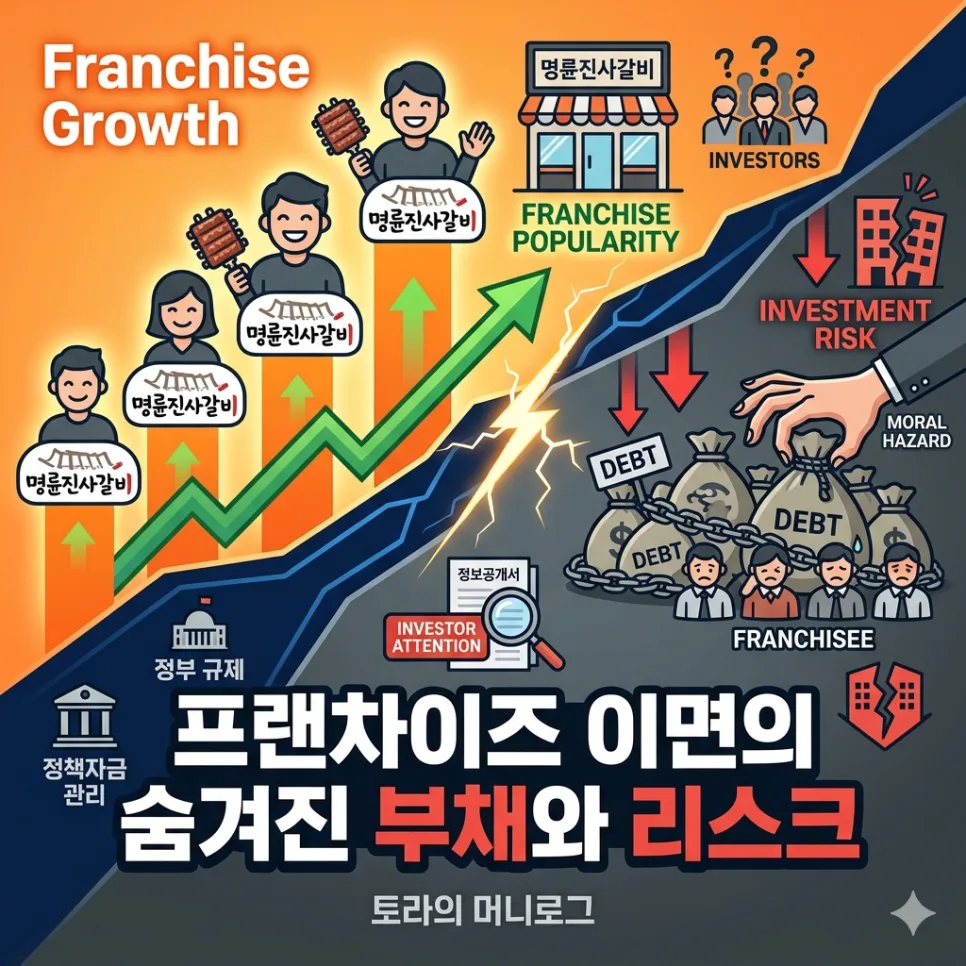 명륜진사갈비 고금리 대출 논란 2026: 투자 리스크 총정리