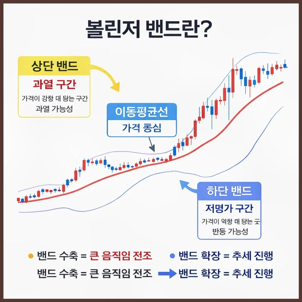 볼린저 밴드 수축 신호 2026: 변동성 폭발 전 징후 포착법 2