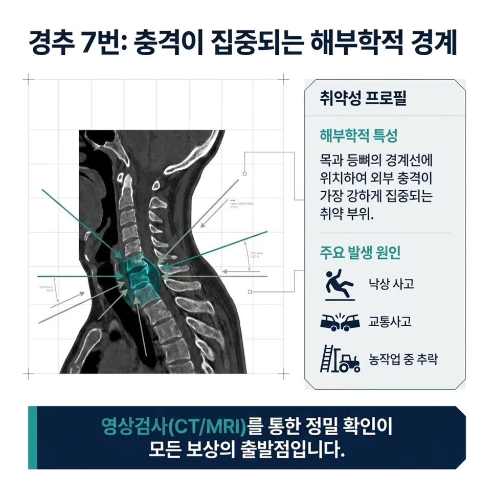 경추 7번 골절 후유장해 보상, 삭감 없이 받는 법 2026 2