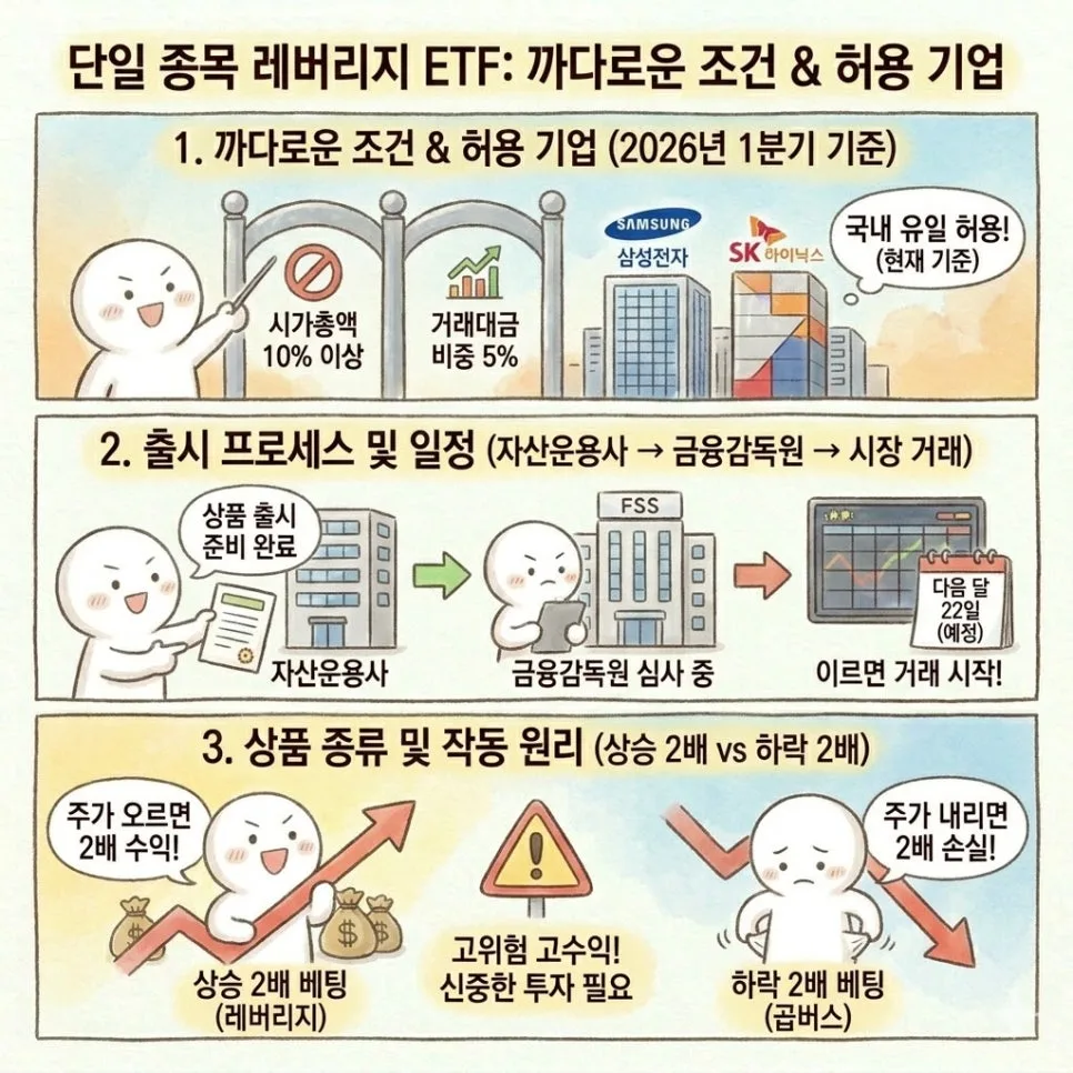 삼성전자 하이닉스 2배 ETF 거래 조건 2026: 사전 교육 필수? 3