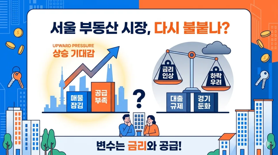 서울 부동산 전망 2026: 다주택자 양도세 재시행 후 집값은?