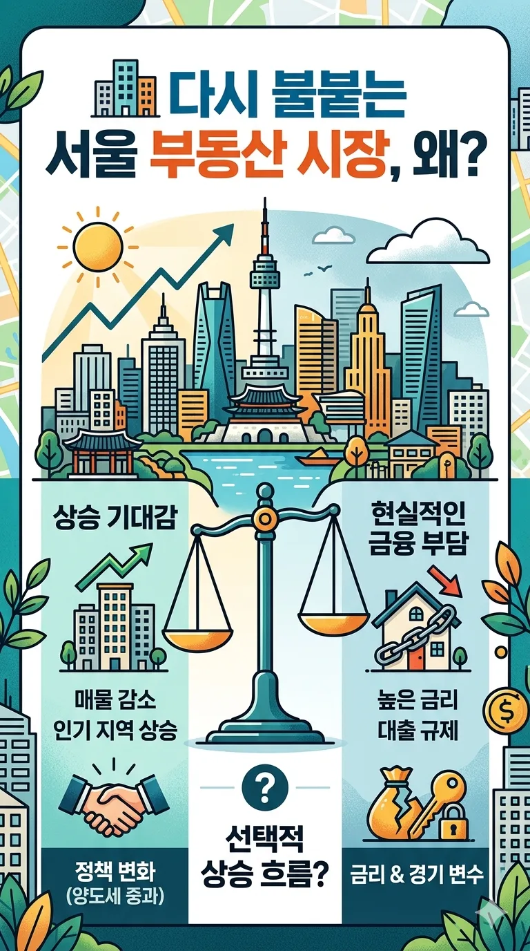 서울 부동산 전망 2026: 다주택자 양도세 재시행 후 집값은? 2
