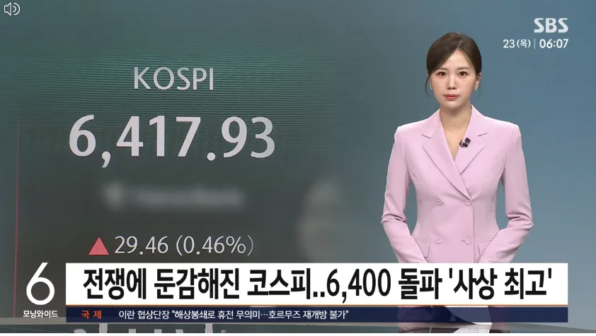코스피 6400 돌파! 외국인 4300억 투자 ETF 분석 2026