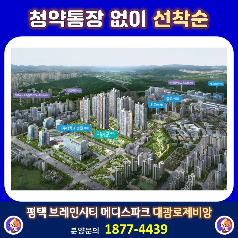 평택 브레인시티 아파트, 내 집 마련 기회 2026년 총정리 2
