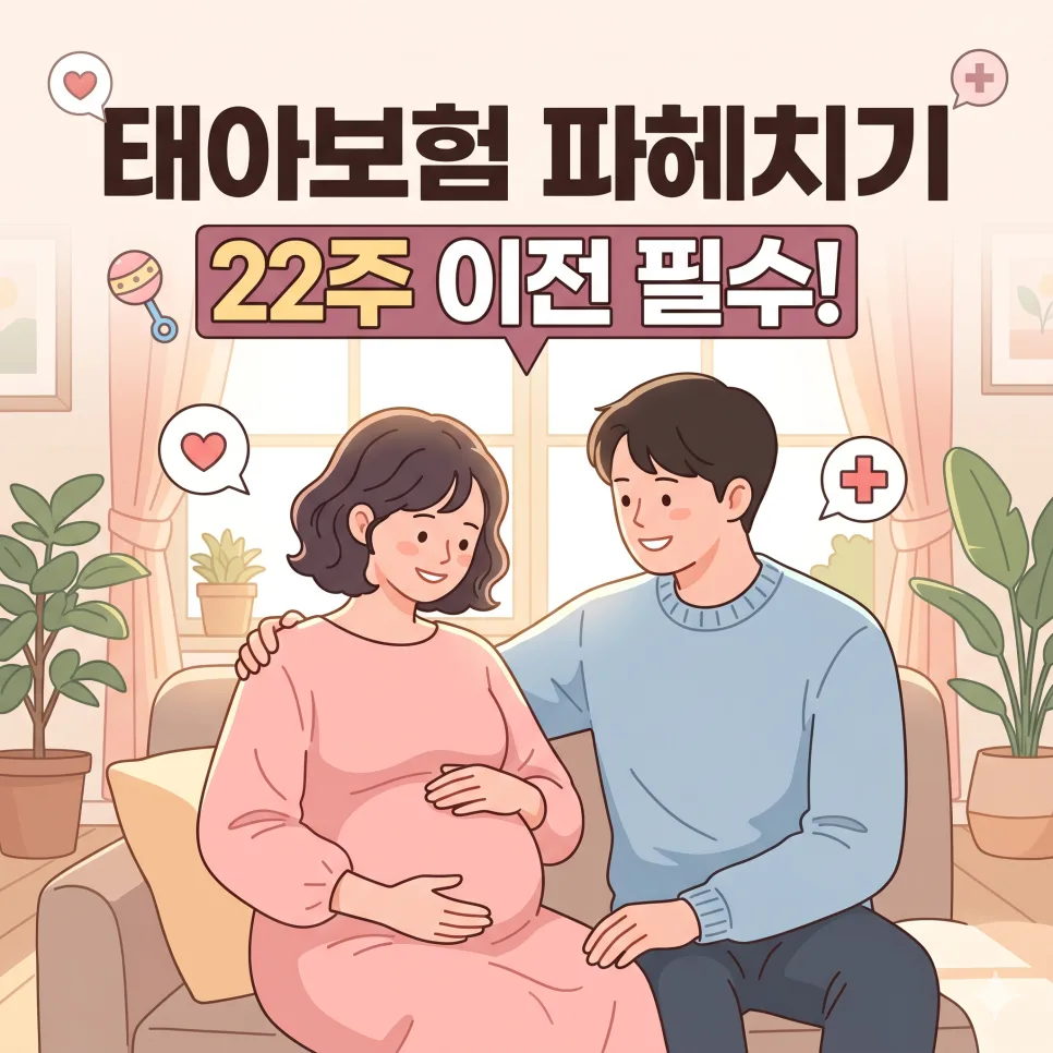 태아보험 가입 시기 2026: 22주 전 필수체크 3가지