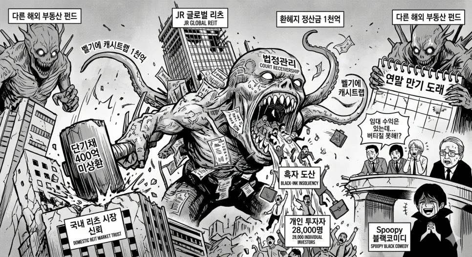JR글로벌리츠 법정관리 사태: 투자자 보호책과 리츠 ETF 전망 2026