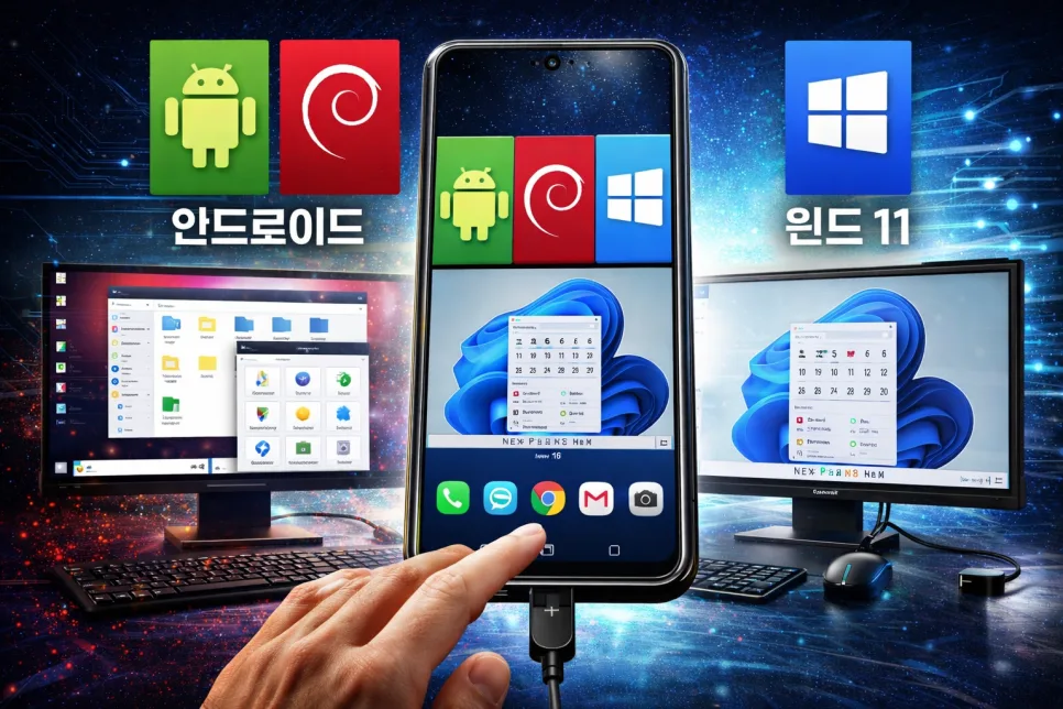 넥스폰 2026: 스마트폰 PC 경계 허무는 혁신 기기 총정리 2