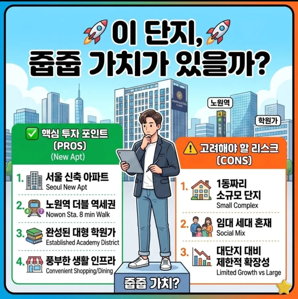 해링턴플레이스 노원 센트럴 줍줍, 2026년 청약 가치 분석 2