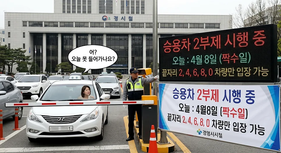 승용차 2부제 2026년 핵심 3가지: 공공기관 홀짝제 완벽 이해 2