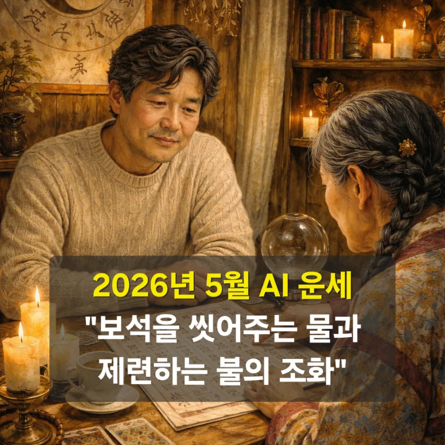 2026년 5월 운세: 계사월, 명예와 재물운 상승 비결 공개