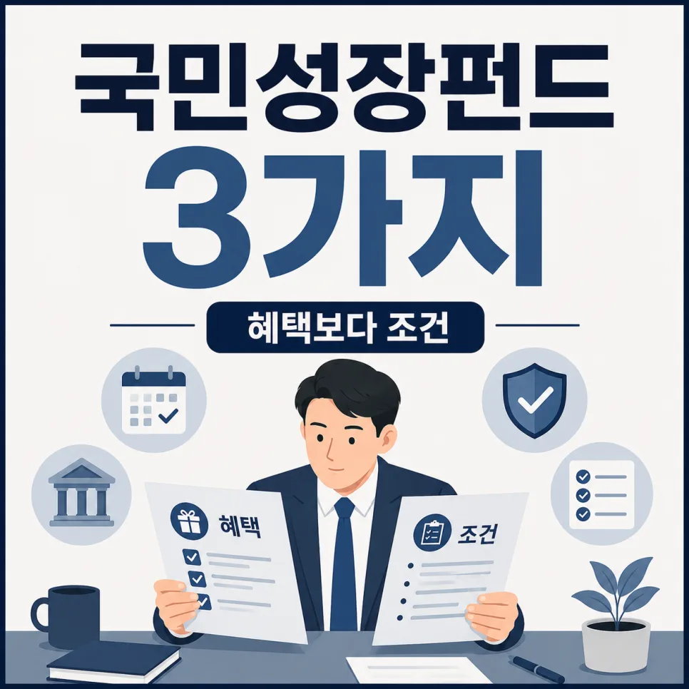 국민성장펀드 2026: 가입 전 필수 확인 3가지와 유불리 분석 — 비즈니스·경제 — plansh