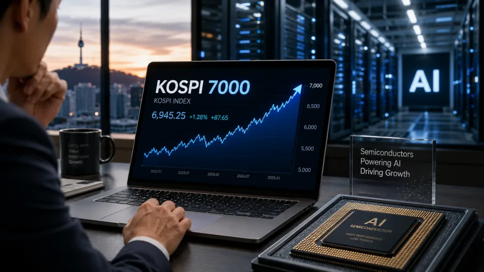 코스피 7000 시대, AI가 이끈 상승세와 투자 전략 2026