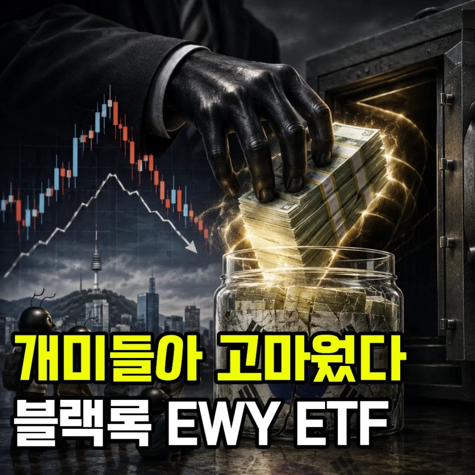 블랙록 한국 ETF 6000억 유출, 코스피 전망은? 2026년 투자 전략