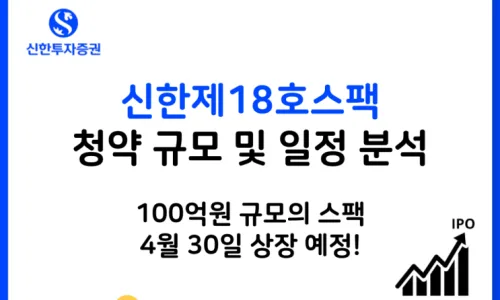 신한제18호스팩 청약 결과 2026: 균등 배정, 손익분기점 완벽 분석 2