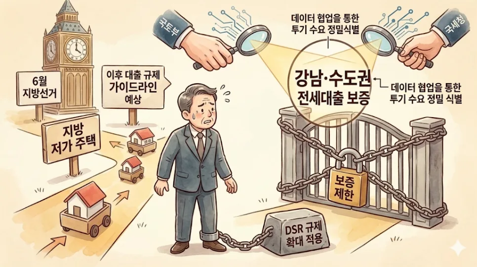 강남 1주택자 규제 2026: 비거주 투기수요 판단 기준은? 2