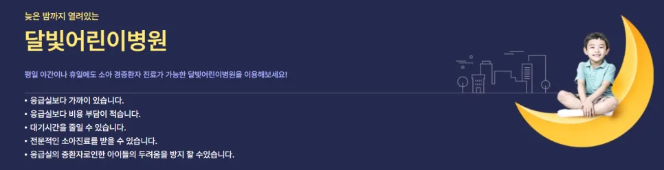 야간·휴일 아이 응급 진료 꿀팁: 달빛어린이병원 완벽 활용법 2026 — 건강·의학 — damibini7