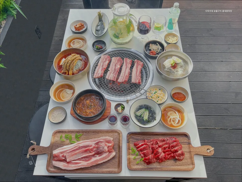 합정 숯불구이 맛집 2026: 다독이네 뼈삼겹갈비 후기 3