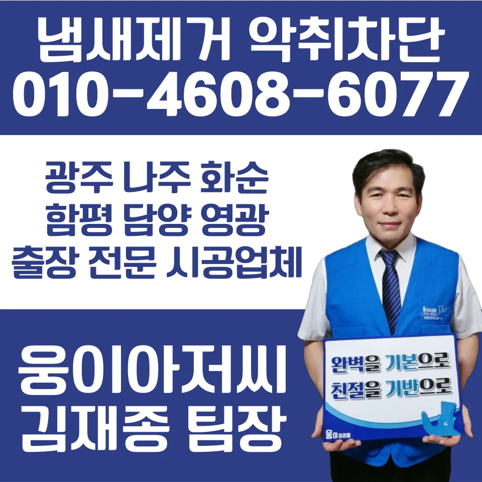 나주 싱크대 냄새, 2026년 벌레 퇴치 트랩으로 완벽 해결하는 법
