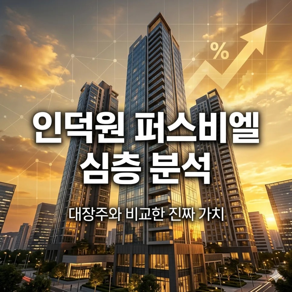 인덕원 퍼스비엘 2026년 입주 전망: 4개 노선 호재와 2,180세대 대단지 가치 분석