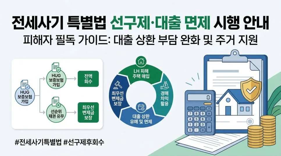 전세사기 특별법 2026: 대출 면제·보증금 30% 이상 받는 법 2