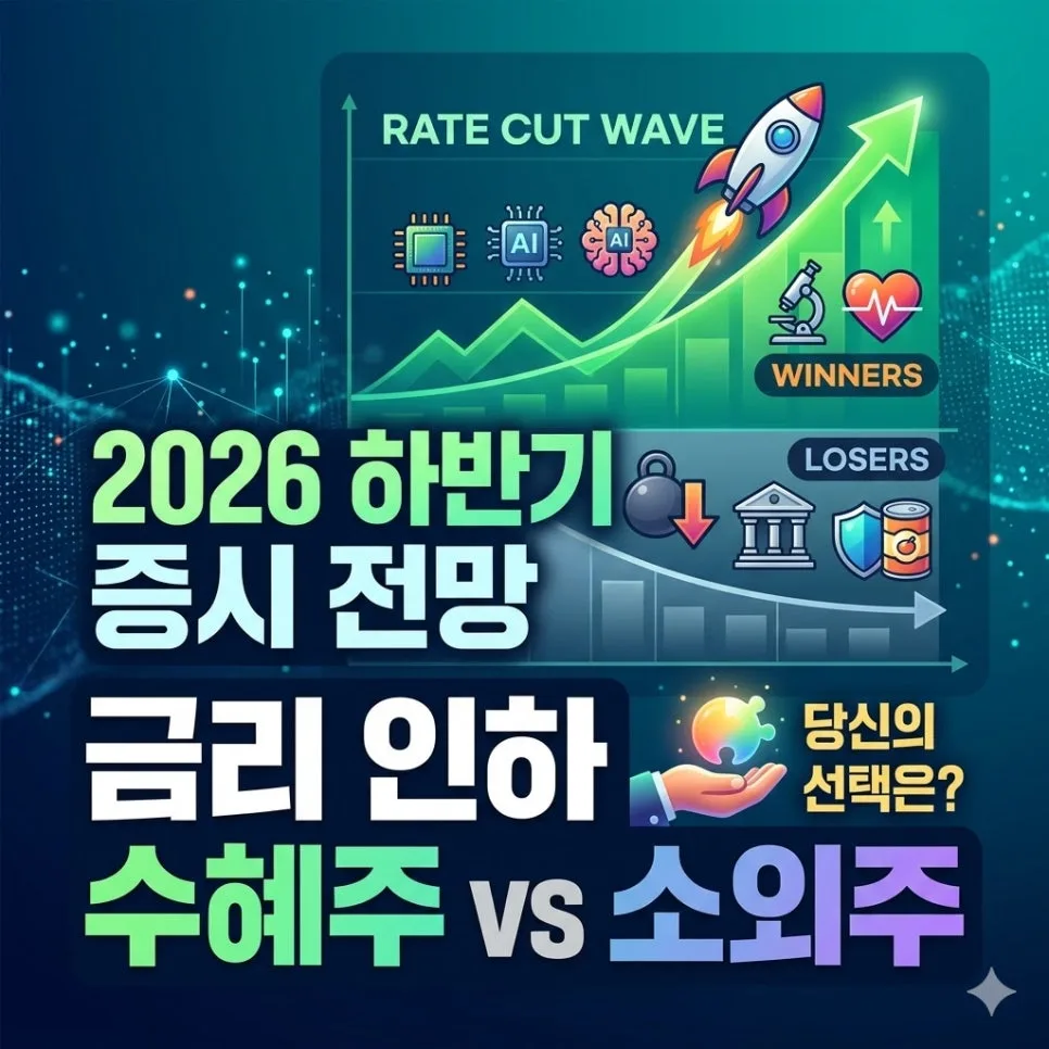 2026년 하반기 주식 시장 전망: 금리 인하 수혜주와 투자 전략