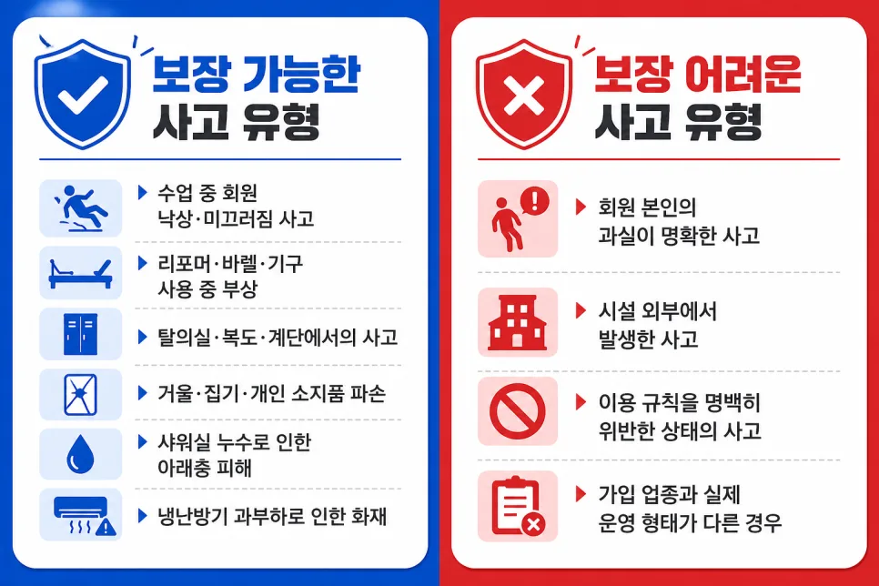 체육시설보험 2026: 사고 시 보장받는 법과 놓치기 쉬운 3가지 2