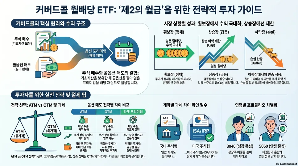 3억 원 커버드콜 투자 2026: 세금·건보료 폭탄 피하는 방법