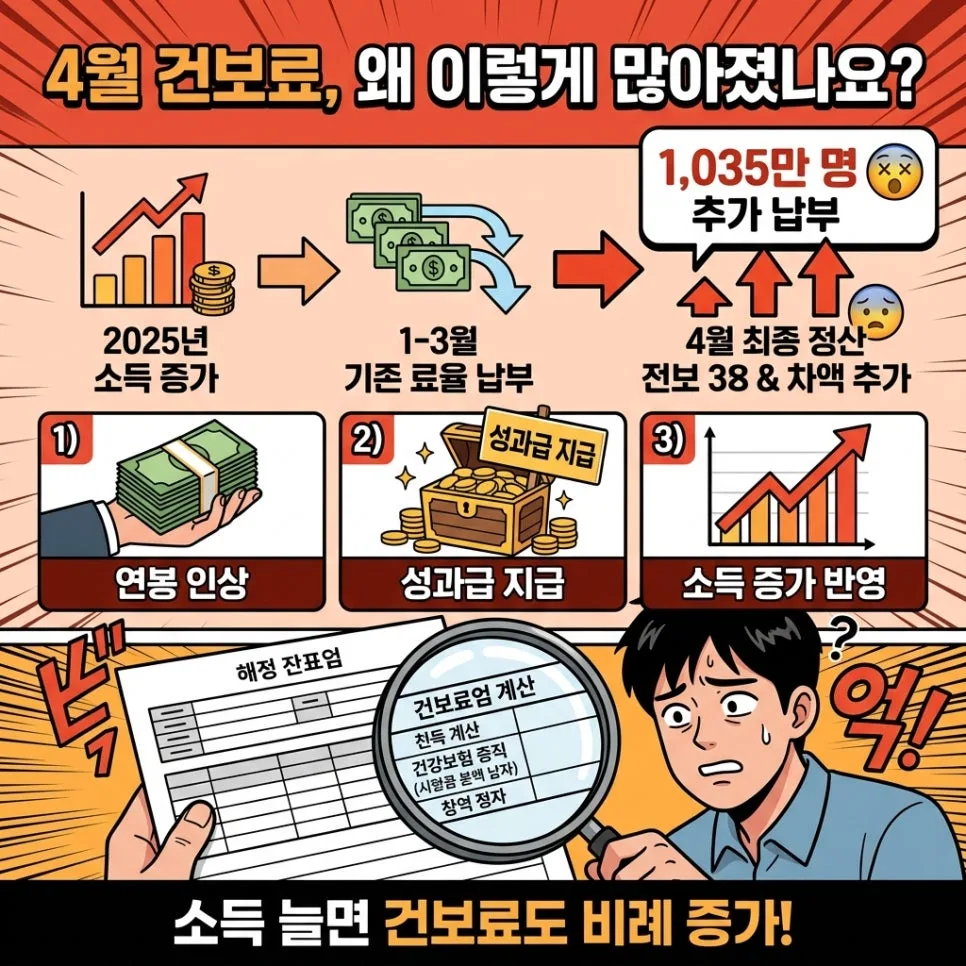 4월 건보료 폭탄 피하는 법 2026: 월급 지키는 절세 전략 3