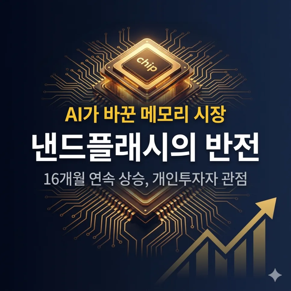 낸드플래시 가격 2026년 전망: AI 시대, 바닥 친 반도체 반등할까?