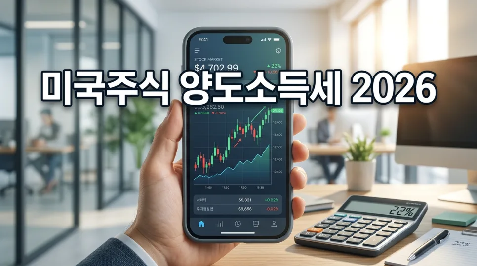 미국 주식 양도소득세 신고 완벽 가이드 2026 (계산법·절세 팁)