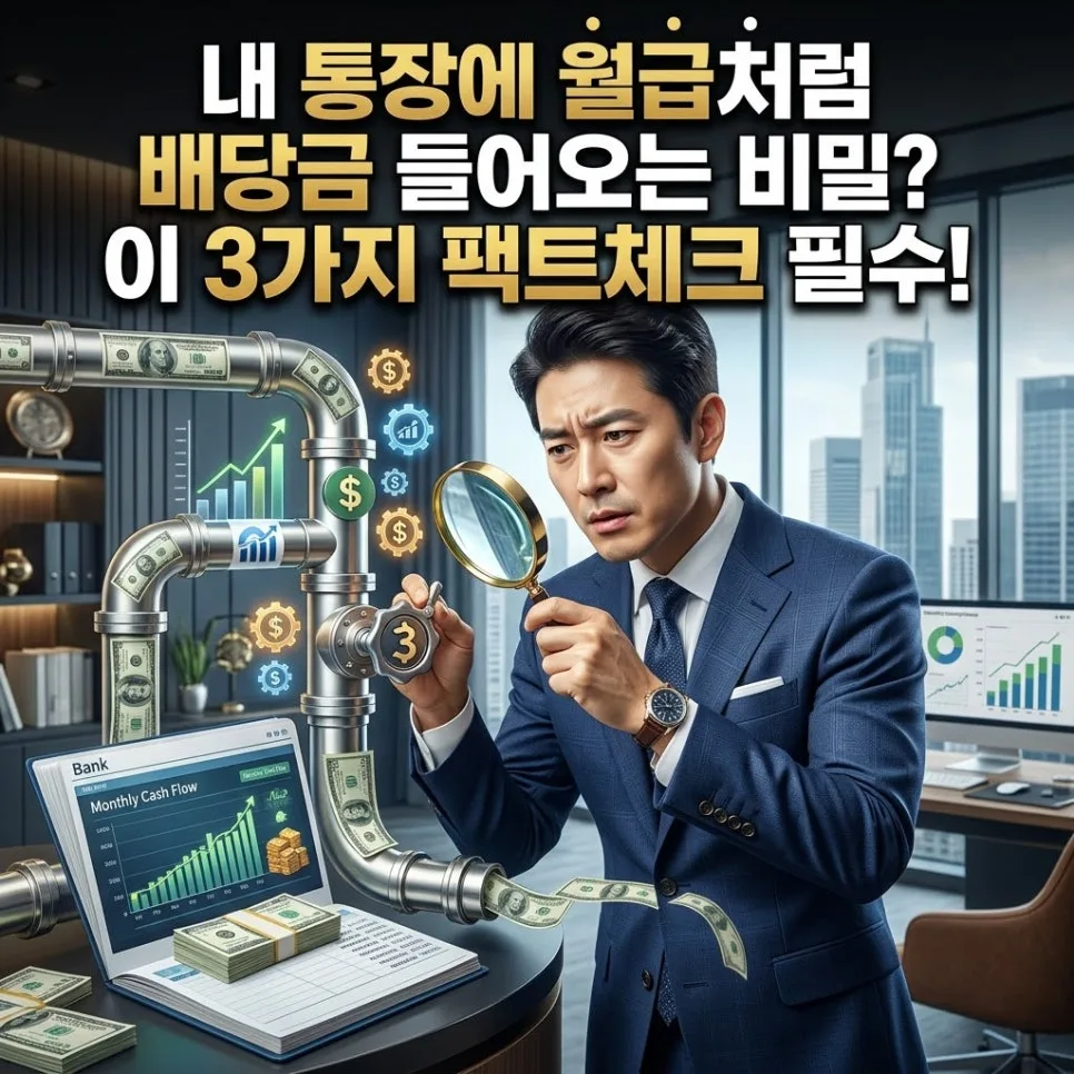 월급 받는 고배당주 포트폴리오 2026: 3가지 핵심 원칙과 함정