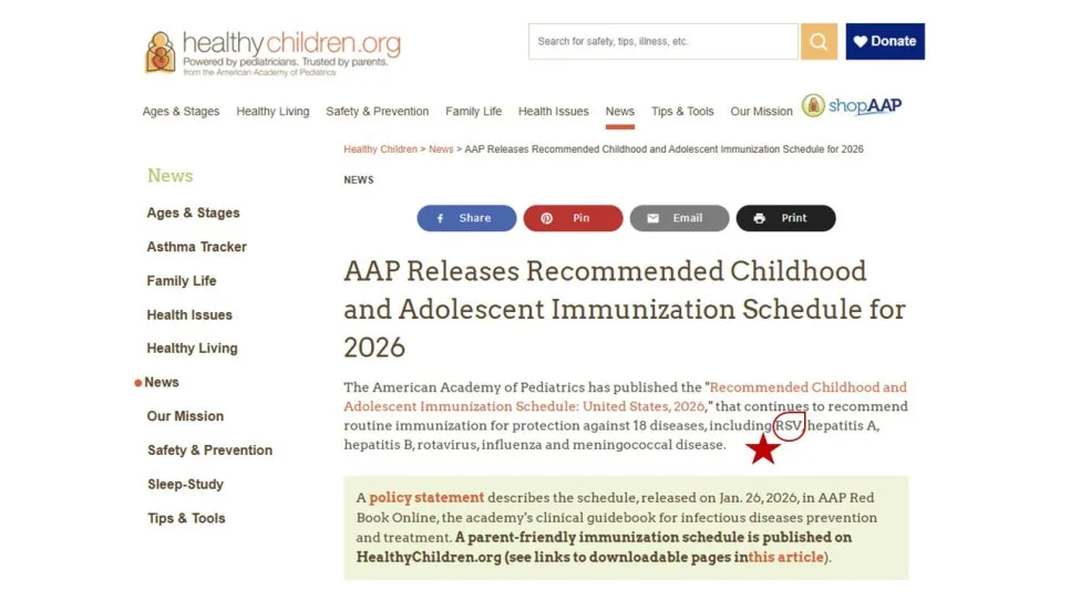 2026년 아기 RSV 예방접종, AAP 최신 가이드와 실제 후기 총정리 3