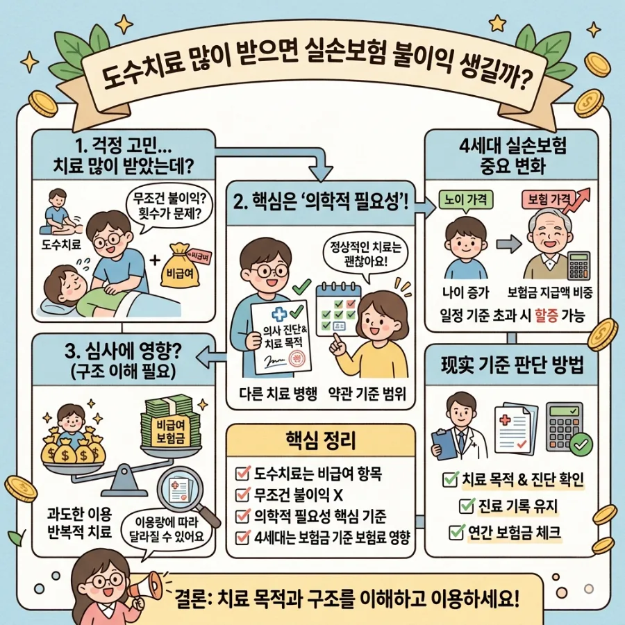 도수치료 실손보험 불이익? 2026년 기준 총정리 — 비즈니스·경제 — soon5007