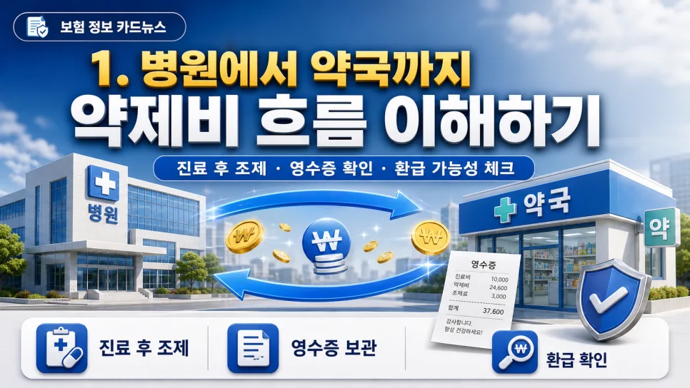 약값 실비 청구, 2026년까지 놓친 돈 찾는 법 3단계 2