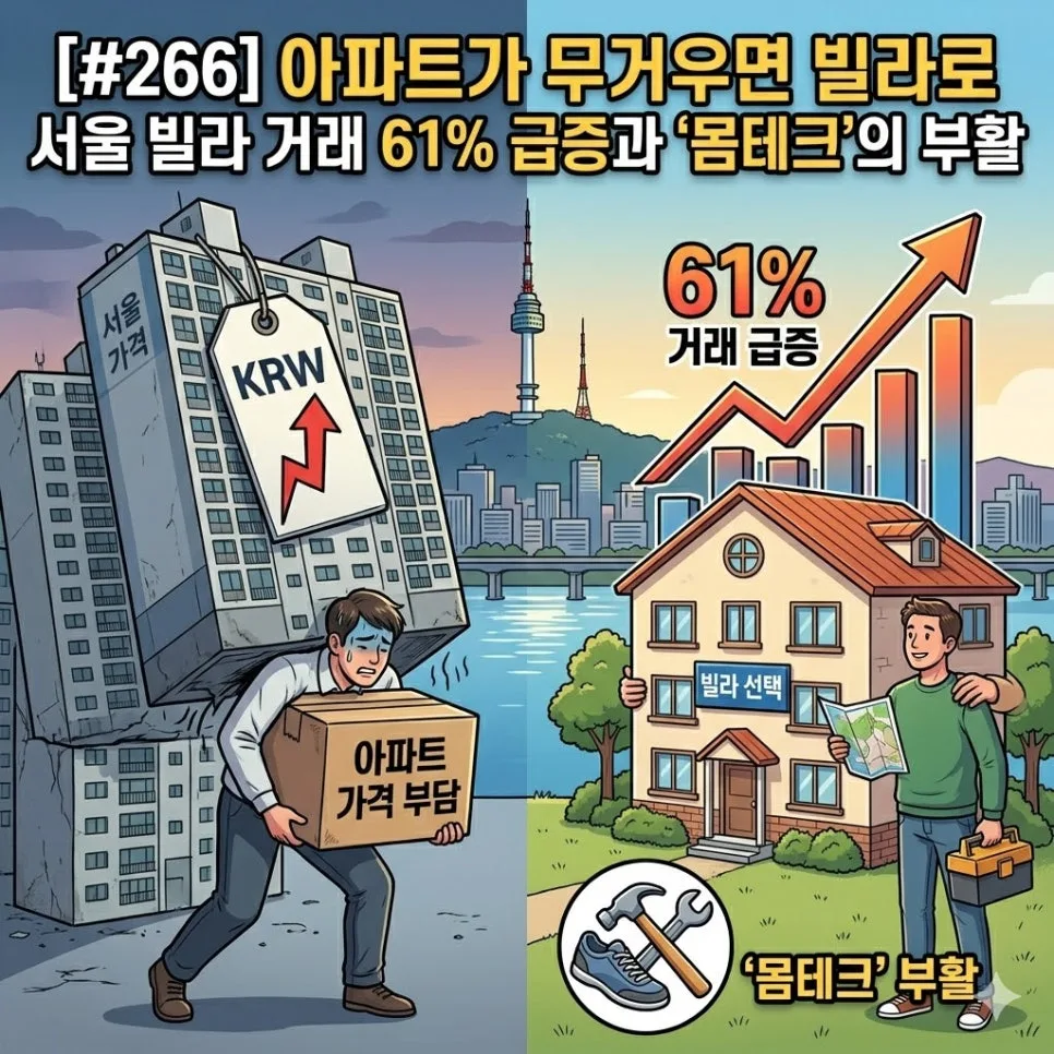 서울 빌라 거래 61% 급증, 재개발 입주권 노리는 투자 전략 2026