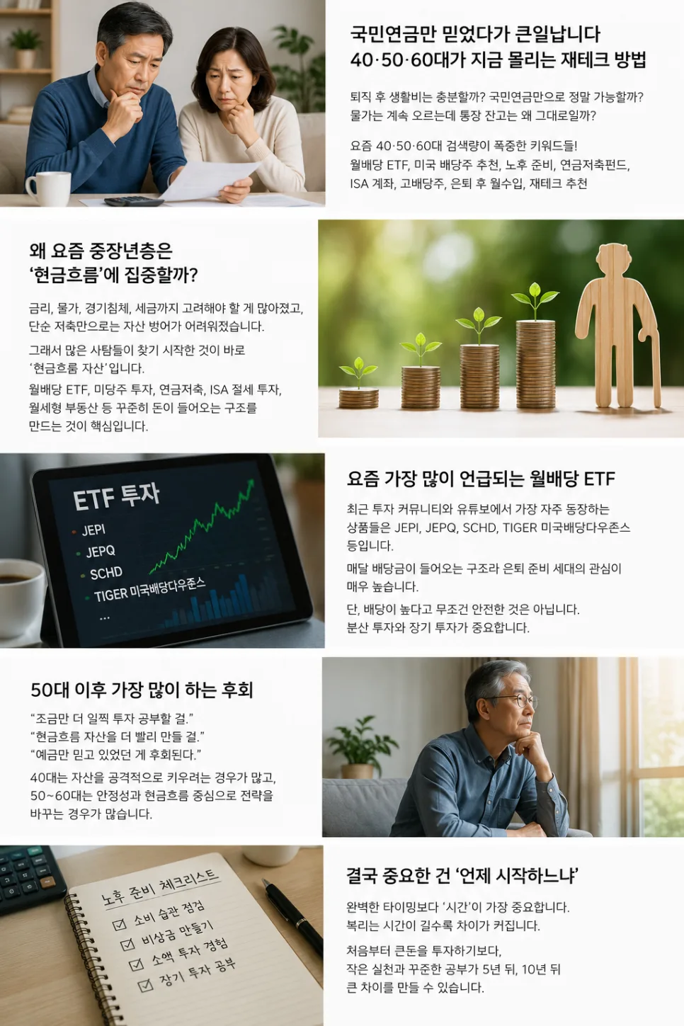 2026년 은퇴 준비: 국민연금 외 월배당 ETF, ISA 활용법 2