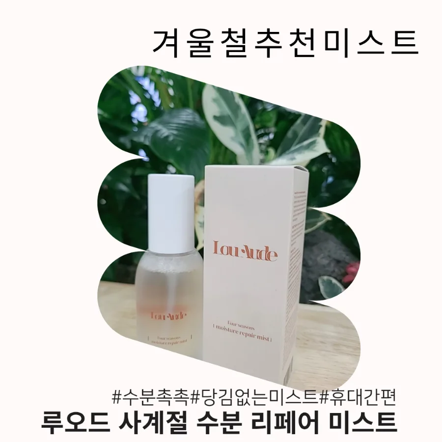 겨울철 피부 건조? 루오드 미스트 2026년 수분 리페어 효과 총정리 3