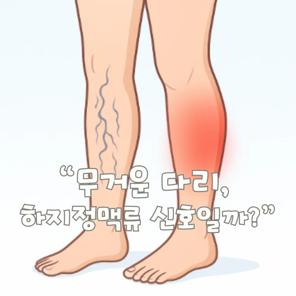 하지정맥류 위험 7.1배? 무거운 다리, 차가운 발 신호 2026년 총정리 — 건강·의학 — honeyissue