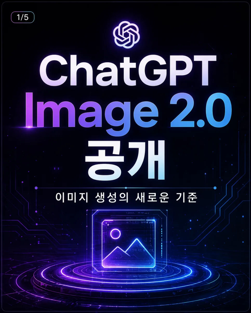 챗GPT 이미지 2.0 활용법: AI 이미지 제작 2026년 완벽 가이드 — IT·테크 — ai_sium