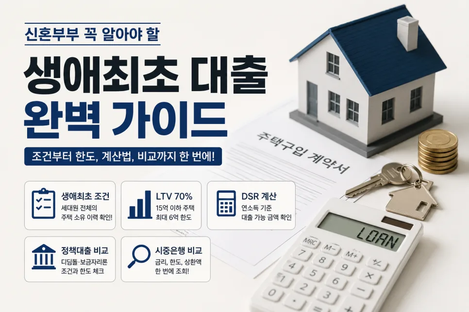 신혼부부 주택담보대출 조건 2026: 생애 최초, LTV/DSR 완벽 분석 — 비즈니스·경제 — mmhhahaha